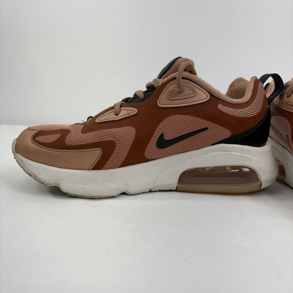 Nike Air Max 200 Metallic Red Bronze Womens Sneakers Shoes CT1185-900 Size 5.5 - Picture 8 of 12